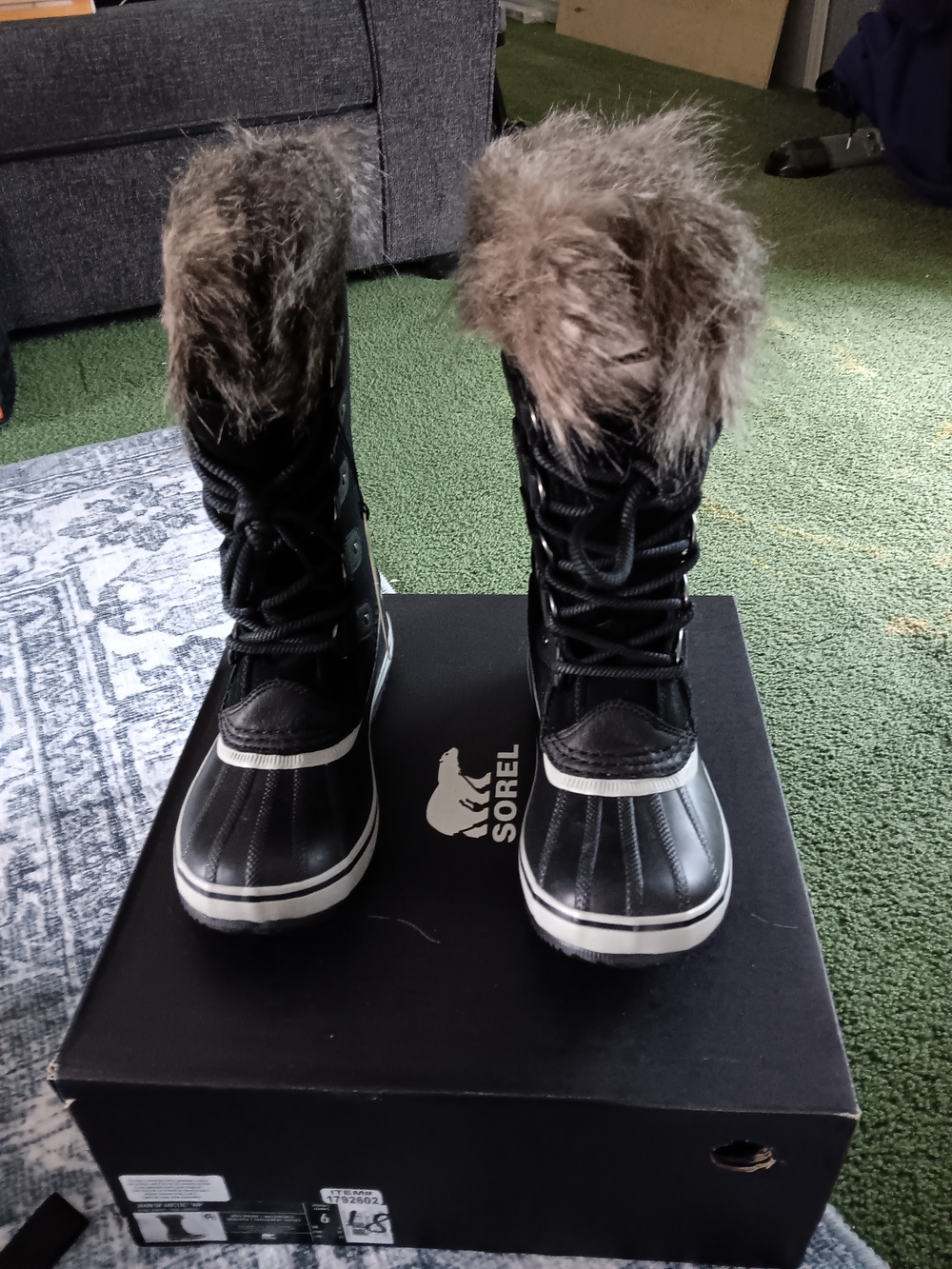 Womens Sorel Joan Of Arctic Waterproof Boots Size 6